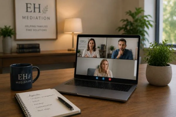 child access mediation Hounslow online meeting.